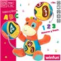 Peluche sonore Winfun Girafe 18 x 19 x 8,5 cm (6 Unités)