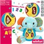 Peluche sonore Winfun Eléphant 17 x 17,5 x 10 cm (6 Unités)