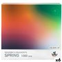 Puzzle Colorbaby Season's Gradients Spring 68 x 50 cm (6 Unités)
