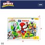 Puzzle Enfant Spidey Double face 50 x 35 cm 24 Pièces (12 Unités)