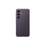 Coque en Cuir Designed for Samsung G S24 Violet Foncé Samsung