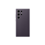Coque en Cuir Designed for Samsung G S24 ULTRA Violet Foncé Samsung