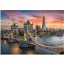 Clementoni - 1500p London Twilight - 59.2 x 84.3 cm - Avec poster