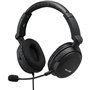 Casque Gaming - THE G-LAB - KORP-CARBON - Noir - Micro Détachable - Co