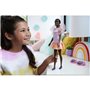 FASHIONISTA ROBE VOLANTS - BARBIE - HRH14 - POUPEE MANNEQUIN BARBIE