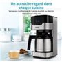 Cafetiere filtre programmable avec carafe - MEDION - MD 18458 - isothe