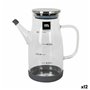Huilier La Mediterránea Acier inoxydable Verre Borosilicaté 600 ml (12
