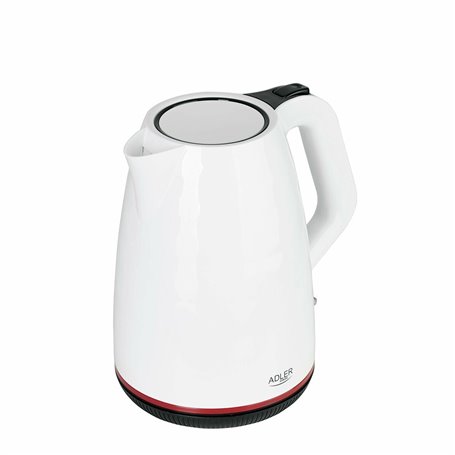 Bouilloire Adler AD 1277 w Blanc Plastique 2200 W 1,7 L
