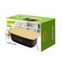 Corbeille à Pain Feel Maestro MR-1776-BLACK Noir Bois Plastique 1 Pièc