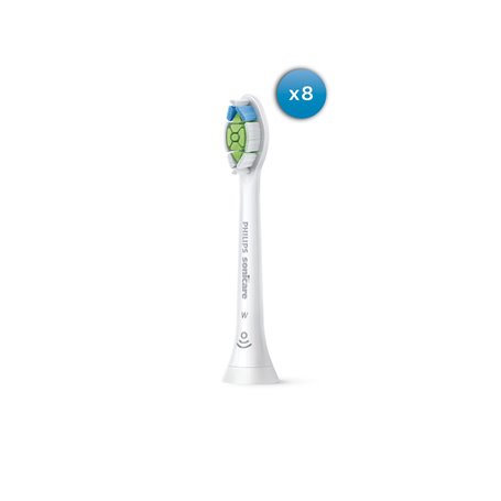 Tête de rechange Philips Paquete de 8 cabezales de cepillado sónicos e