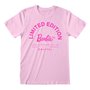 T shirt à manches courtes Barbie Limited Edition Rose clair Unisexe