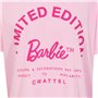T shirt à manches courtes Barbie Limited Edition Rose clair Unisexe