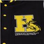 Sweat sans capuche unisex Harry Potter Hufflepuff Gris Noir