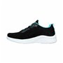Chaussures de sport pour femme Skechers Squad Air-Sweet Enco Noir