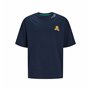 T shirt à manches courtes Enfant Jack & Jones Jorcole Back Print Blue 