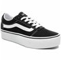Baskets Casual pour Femme Vans Ward Platform Noir