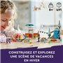 LEGO® Friends 41760 Les Vacances en Igloo - Jouets d'Hiver avec Chiens