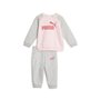 PUMA Minicats Ess Raglan Jogger FL Survêtement -  Rose givr- -  74 Mix