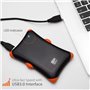 Boitier Disque Dur Externe ou SSD Housee Coque Antichoc 2.5
