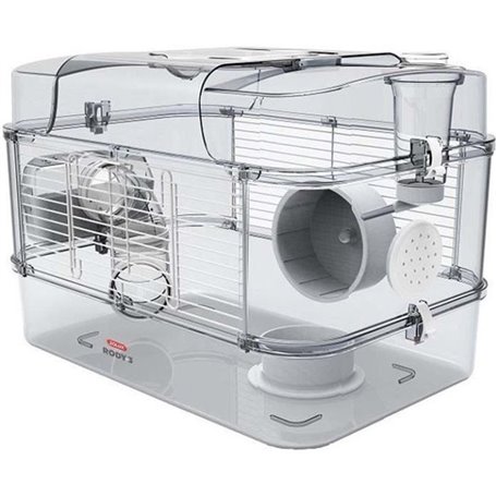 Cage pour petits rongeurs Rody solo Blanc