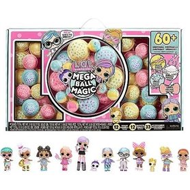 L.O.L. Surprise! L.O.L. Surprise Mega Ball Magic! L.O.L SURPRISE - 12 Boules magiques, avec des poupées a collectionner