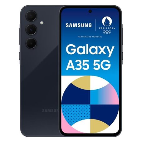 SAMSUNG Galaxy A35 5G Smartphone 128Go Bleu nuit