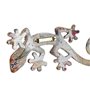 Décoration murale Home ESPRIT Multicouleur Lézard méditerranéen 10 x 4