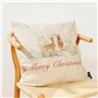 Housse de coussin Muaré Christmas Deer 50 x 50 cm
