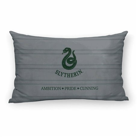 Housse de coussin Harry Potter Slytherin Gris 30 x 50 cm