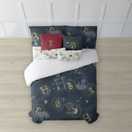 Housse de Couette Harry Potter 200 x 200 cm Lit de 120