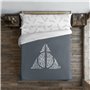 Housse de Couette Harry Potter Deathly Hallows 155 x 220 cm Lit 1 pers