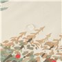 Nappe enduite antitache Muaré Christmas Deer 140 x 140 cm