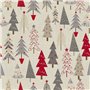 Nappe enduite antitache Mauré Merry Christmas 300 x 140 cm