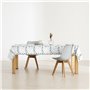 Nappe enduite antitache Mauré White Christmas 100 x 140 cm