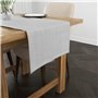 Chemin de Table Muaré Liso Gris 45 x 140 cm