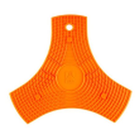 Planche à découper BRA A191000 Orange Silicone (2 Unités)