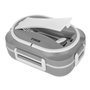 Boîte à lunch N'oveen LB540 Gris foncé Acier inoxydable 1 L 24 x 11 x 