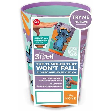 Verre Stitch Aloha 470 ml Plastique