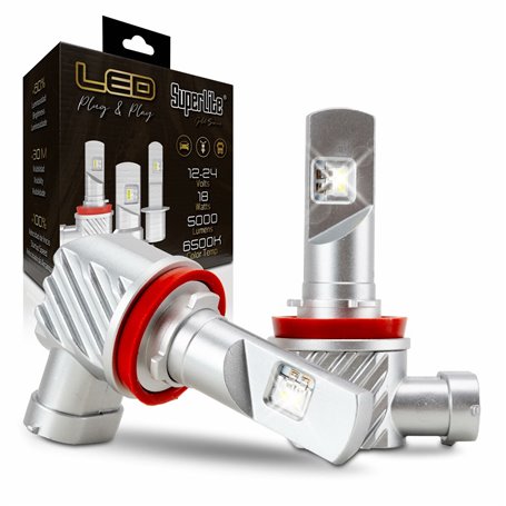 Kit de conversion au Halogène LED Superlite Gold H11 18 W LED