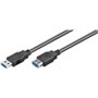 Câble USB Ewent Noir 1 m