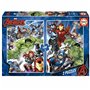 Set de 2 Puzzles The Avengers 100 Pièces