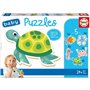 Set de 5 Puzzles Educa Enfant Animaux aquatiques