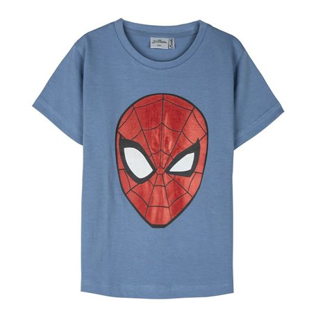 T shirt à manches courtes Enfant Spider-Man Bleu