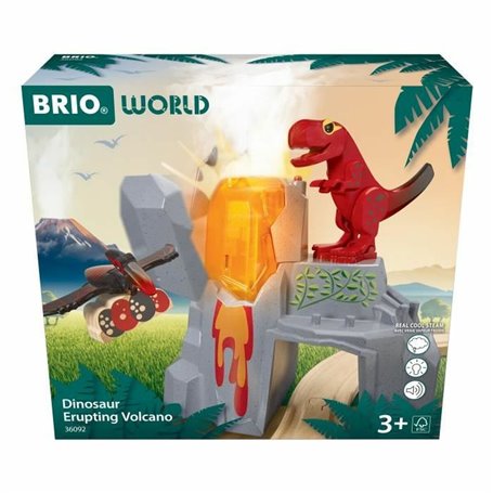 Figurine daction Brio 36092 Dinosaur Erupting Volcano
