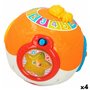 Jouet musical Winfun 15 x 15 cm (4 Unités) Ballon