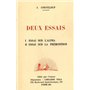 Deux essais