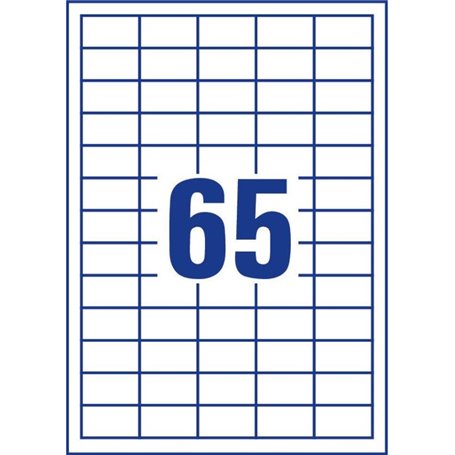 Étiquettes Avery Zweckform 38 x 21