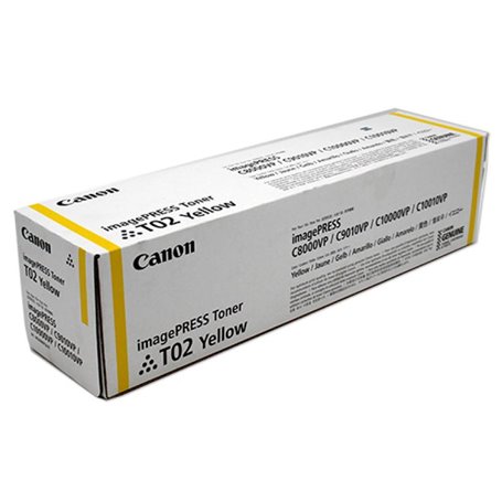 Cartouche de toner Canon T02 jaune Gelb (8532B001)