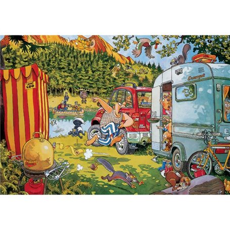 Jumbo Wasgij Original 7 Bear Necessities Puzzle de 1000 pièces (81924)