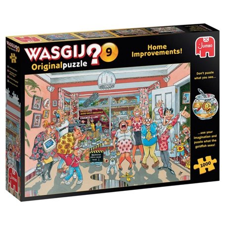Jumbo Wasgij Original 9 - Améliorations pour la maison puzzle de 1000 pièces (81926)